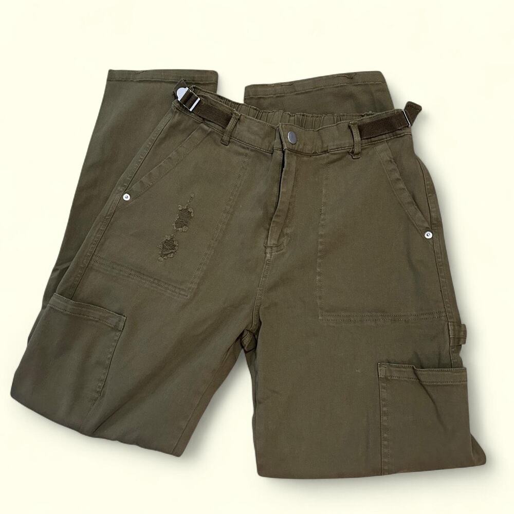 Ultra flirt olive green cargo